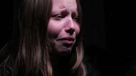 crying teen girl stock footage video 10482425 shutterstock