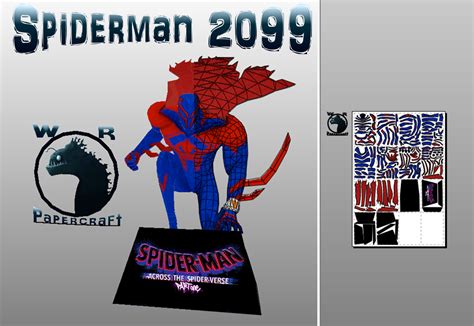 Spiderman 2099 Papercraft Wrpapercrafts