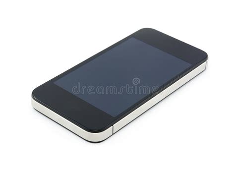Smart Phone Isolated On White Background Stock Photo Image Of