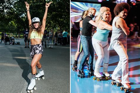 New Yorkers Flock To Roller Skating Rinks Embrace Disco Era
