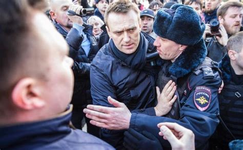 Detienen Al Líder Opositor Ruso Alexei Navalny