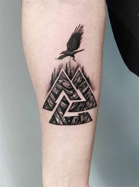 30 Pretty Valknut Tattoos To Inspire You Style Vp Page 18