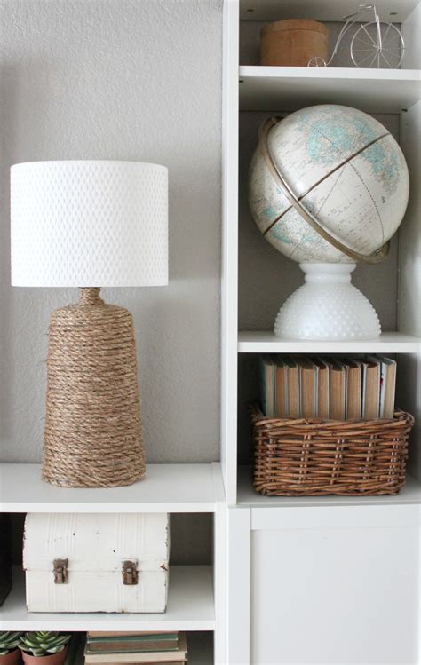 See more ideas about diy lamp, lamp, diy. How to Make a Rustic Rope Wrapped Lamp Base | an inspired nest