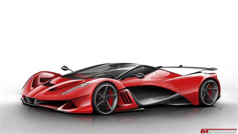 Render Ferrari Vision Concept Gtspirit