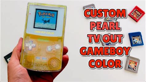 Gameboy Color Pokémon On Your Tv Gameboy Nintendo Gameboycolor