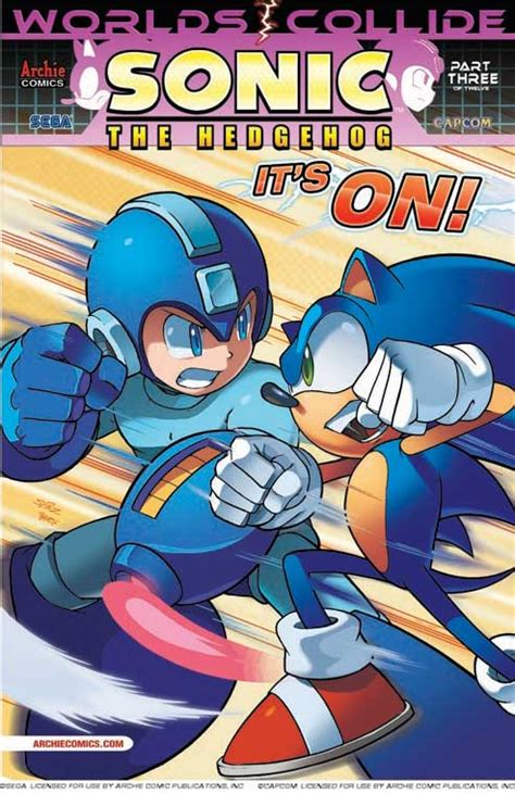 Archie Sonic And Mega Man Crossover Worlds Collide Part