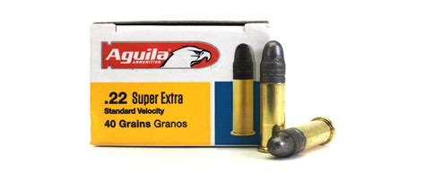 Balas Calibre 22 Aguila 40 Gr Super Extra Standard Limaguns Armas