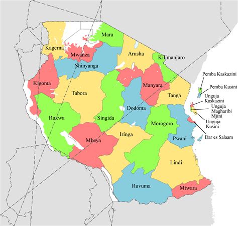 Explore maps map directory contributors add map!sign in / up. Tansania Regionen Karte