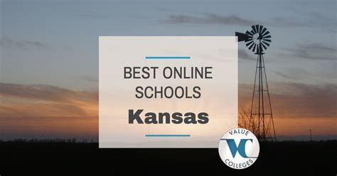 Top 10 Best Online Colleges In Kansas Value Colleges