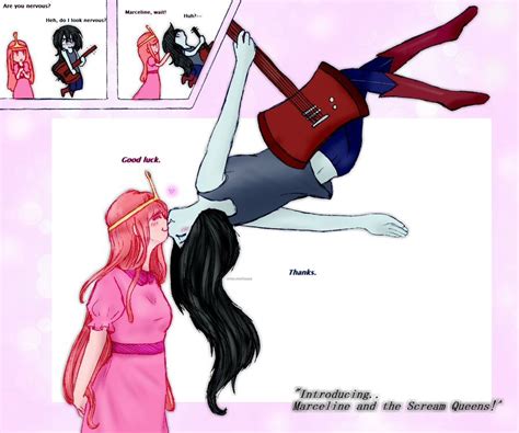 Good Luck~ Princess Bubblegum X Marceline Fan Art 37775655 Fanpop