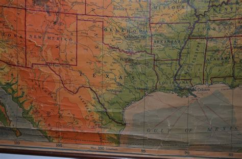 Map Of The Contiguous United States 1949 Edition At 1stdibs