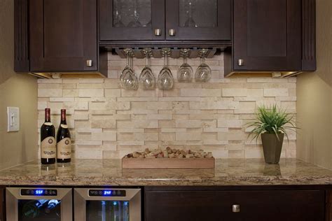 Natural Stone Backsplashes Design Is Personal Dip Peel And Stick Tile