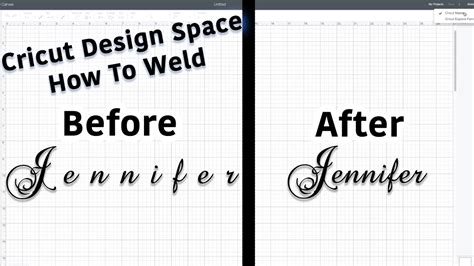 How To Connect Letters Of Script Fonts In Design Space Youtube