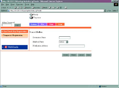 • this function is used when the administrator sets the administrator password. Konica Minolta Bizhub C300 Users Manual Scanning Guide V6 ...