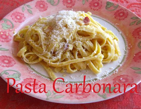 Pasta Carbonara With Eggs And Bacon Quick And Easy Recipe