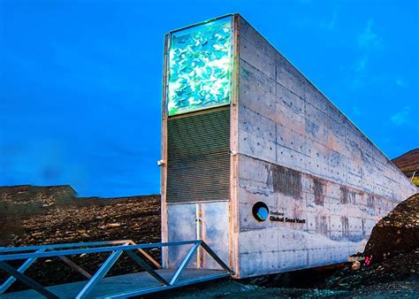 Doomsday Svalbard Global Seed Vault In The Arctic Records Hottest