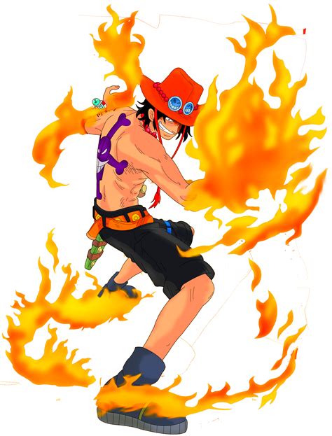 Portgas D Ace 2 by alexiscabo1 on DeviantArt png image