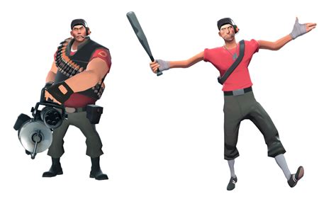 Scout And Heavy Face Swaps Tf2