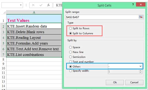 How To Split Cell Values Into Multiple Columns In Excel