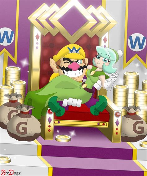 Wario X Queen Merelda Mario And Sonic Couples Wikia Fandom