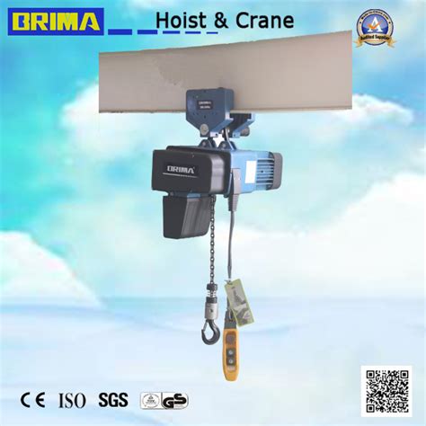 Brima 500kg European Electric Chain Hoist With Electric Trolley China