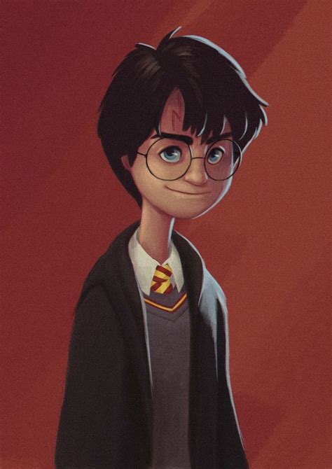 Artstation Harry Potter Arjun Somasekharan Harry Potter Cartoon Harry Potter Drawings