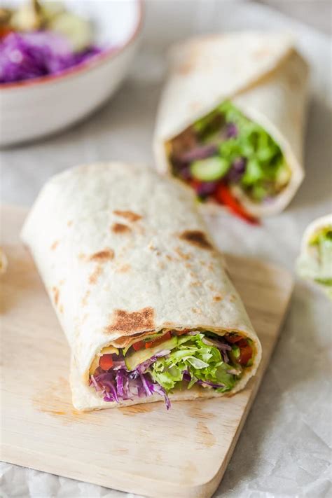 Easy Grilled Veggies Tortilla Wraps Vibrant Plate