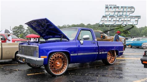 Whipaddict Procharged Ls Kandy Cobalt Blue Chevy C10 Short Bed On Rose