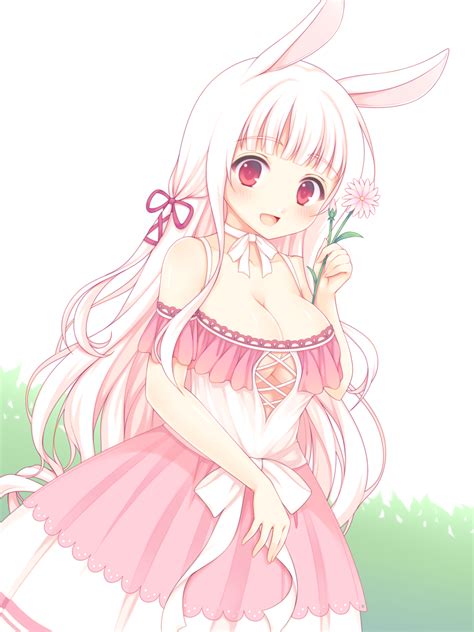White Bunny Girl [original] R Kemonomimi
