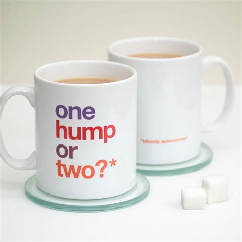 Autocorrect One Hump Or Two Funny Mug By Wordplay Design Notonthehighstreet Com