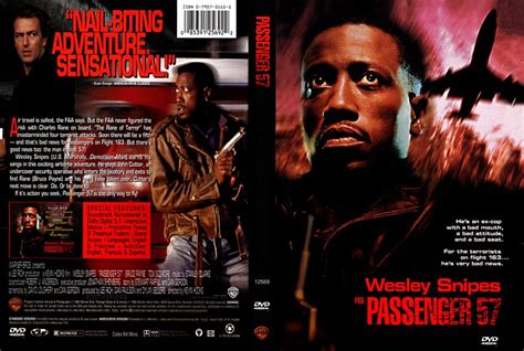 Passenger 57 Movie Dvd Scanned Covers 211passenger57 Hires Dvd