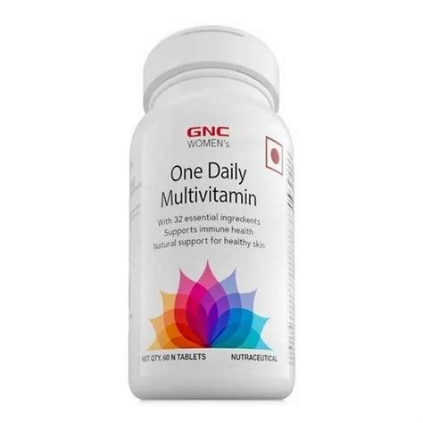 Gnc Womens One Daily Multivitamin 60 Tablets Pack Of 60 At Rs 2242