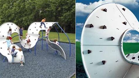 Mobius Climbers Are Totally Awesome Dangerous Playground Equipment