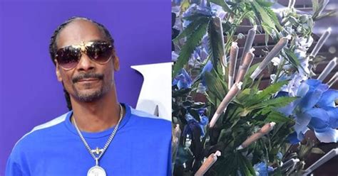Welcome To Nelly Udohs Blog Snoop Dogg Gets A Bouquet Of Weed As He