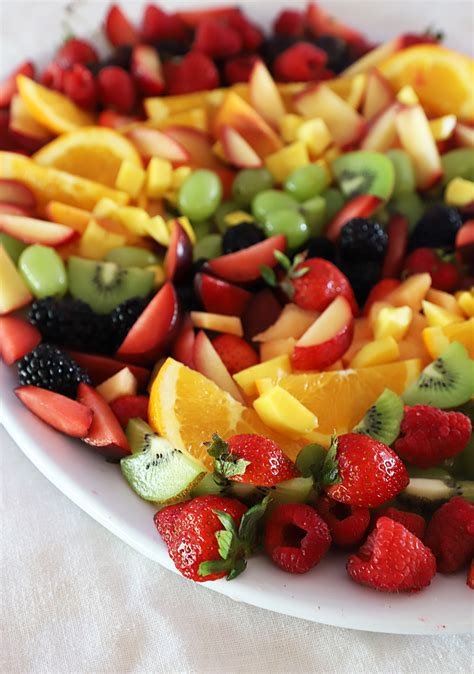 Party Rainbow Fruit Platter A Bubbly Life