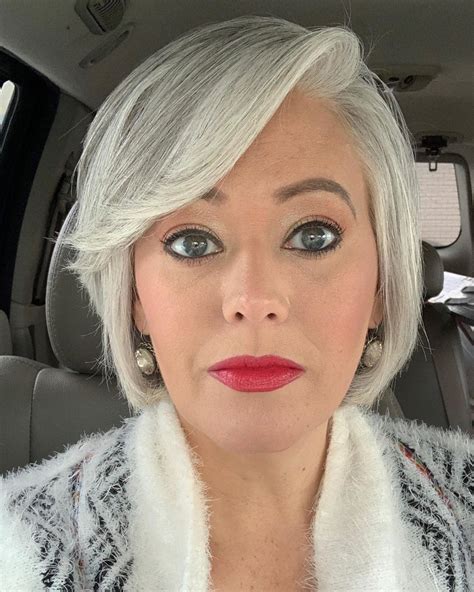 Art In Aging On Instagram “11 Months After Going Silver And Looking Incredible