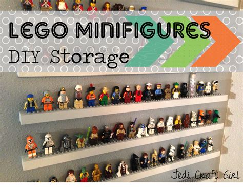 Lego minifigure diy shelf storage. DIY Lego Minifigure Storage Shelves Tutorial