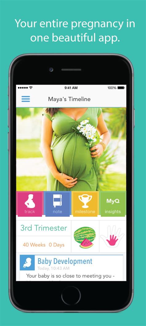 The app gives you personalized feedback based on your age, bmi, and history and then syncs with a fitness tracker. 37 best Ovia Pregnancy App images on Pinterest | Pregnancy ...
