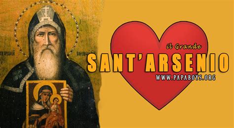 Nacque da ricchi genitori verso la fine del secolo xvi. Il Santo del giorno 19 Luglio 2020 Sant'Arsenio, 'Padre ...
