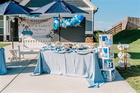 Our Drive By Baby Shower A Hosting Home Outdoor Baby