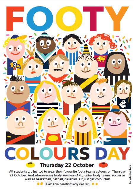 Footy Colours Day Toorak Primary School