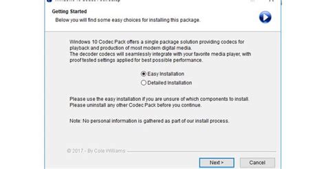 The codec tweak tool fixed all my codec problems. Windows 10 Codec Pack 2.1.4 download - pobierz za darmo