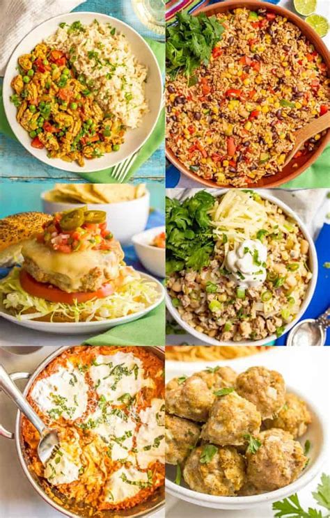 Add turkey, onion, bell pepper, and garlic. 12 easy ground turkey recipes - Family Food on the Table