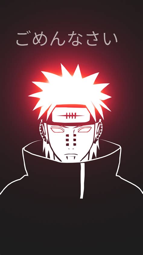 1080x1920 Naruto Pain Minimal Iphone 7 6s 6 Plus And Pixel Xl One