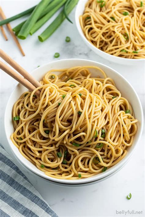 Quick And Easy Sesame Noodles Recipe Belly Full