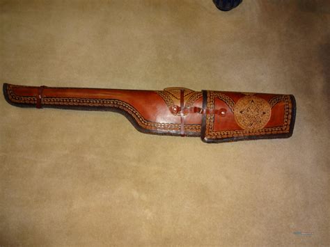 Custom Fully Tooled Leather Rifle C For Sale At