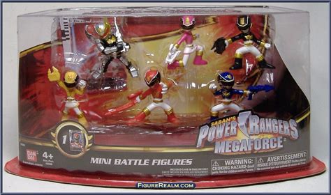 Mini Battle Figures Power Rangers Megaforce Mini Bandai Action Figure