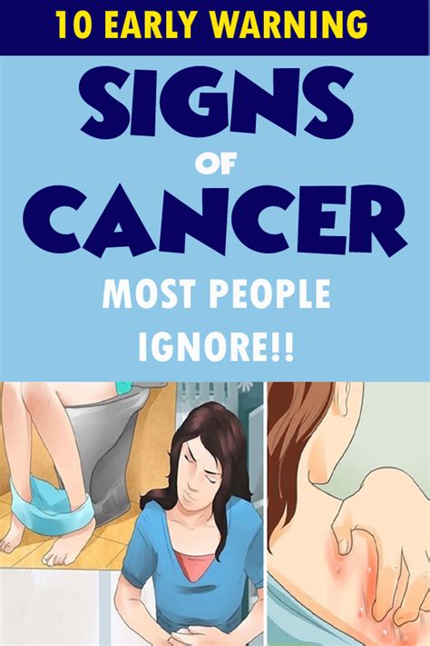 Early Warning Signs Of Cancer Most People Ignore