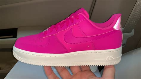Nike Air Force 1 07 Essential Pink Womens Sneaker Youtube