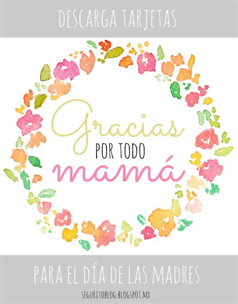 Descargar Tarjetas Para Mamá Feliz Día De La Madre Dia De Las